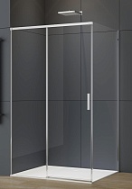 Душевой уголок Vincea Soft 2 VSR-3SO28010CL 100x80 хром, прозрачное