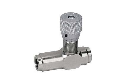 Гидравлический дроссель TITAN LOCK однонаправленный, 1/2", BP/BP, сталь TL1WHT1/2FF