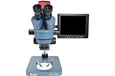 Микроскоп Kaisi KS-37045 7x45Х тринокулярный + монитор + камера + подсветка М7746197