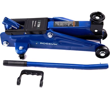 Домкрат подкатной Rossvik V2, г/п 2,0т, 130-355мм в кейсе TH22004