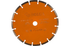 Диск алмазный BASIC сегментный по железобетону (230х22.2 мм) Solga Diamant 12803230