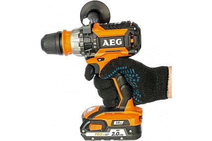 Бесщеточная аккумуляторная дрель AEG BSB 18CBL LI-202C 4935448462