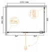 Душевой уголок Cezares Bellagio 120x90 BELLAGIO-AH-1-120/90-C-NERO прозрачный, черный
