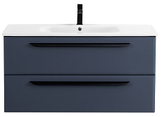 Тумба с раковиной Cezares Eco-Cer 100 см Grafito