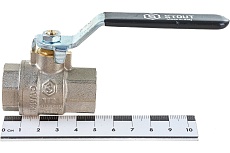Шаровой полнопроходной кран STOUT ВР/ВР, ручка рычаг 1/2 SVB-0001-000015 RG008Q0F4RA3S0