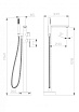 Напольный смеситель Cezares LUX-VDP-01 с душем, хром