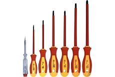 Набор диэлектрических отверток с пробником Энкор 19834