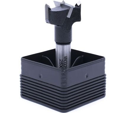 Сверло чашечное четырехзаходное по дереву FT120112R (25х57 мм; хв-к 10 мм; правое вращение) МНОГОФРЕЗ 6601