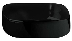 Раковина ArtCeram Cognac Quadro COL008 17 00 55 см матовый черный