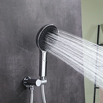 Душевой набор Black&White Gravity GH-9401-MC термостат, хром