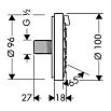 Форсунка Hansgrohe Raindance Air 28477000