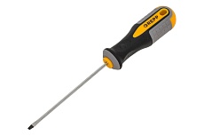Шлицевая отвертка GREPP SL3*100мм, CrV, 3х-компонентная рукоятка 201-003