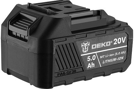 Аккумулятор Deko MT Li-ion, 20В, 5.0А*ч, разъём UNV 084-1063