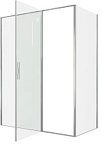 Душевой уголок Allen Brau Priority 160x80 3.31037.00 + 3.31040.00, прозрачный, хром