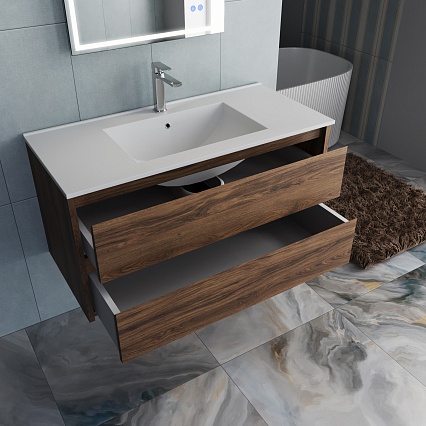 Тумба с раковиной Vincea Gio new 100 см C.Oak