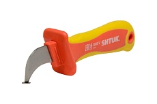 Нож для снятия изоляции с пяткой SHTOK 1000В VDE 14003