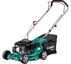 Бензиновая газонокосилка Зубр 400 мм, 2.5 л.с. ГБ-400