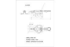 Зажим шатунного типа HAO SHOU HS-36070