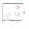 Душевой уголок BelBagno MARINO-2-AH-1-110/100-C-GM 110x100 прозрачный, оружейная сталь