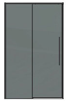 Душевая дверь Grossman Galaxy 120x195 тонированное, черный матовый 100.K33.01.120.21.10