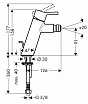 Смеситель для биде Hansgrohe Talis S2 32240000