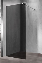 Душевая перегородка Vincea Walk-In 90x200 хром, тонированное