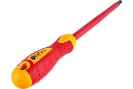 Диэлектрическая отвертка KENDO PH3, 150 мм, CrV 20424 00000073134