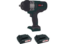 Профессиональный бесщеточный гайковерт аккумуляторный KLPRO KLSS18BHX-20 18 v / 2.0 ah li-ion 13996