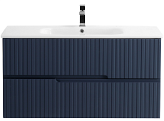 Тумба с раковиной Cezares Duet 100 см Grafito