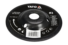 Диск-фреза шлифованный по дереву для УШМ, 125мм Yato YT-59170