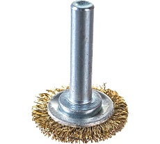 Щетка плоская со шпилькой 30 мм для дрели Кедр 146-0030 208021