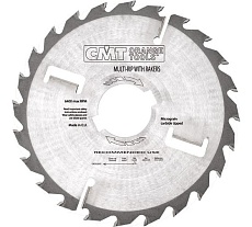Диск пильный по дереву с подрезными ножами (300х70х3.2/2.2 мм; Z=24+4) CMT  279.024.12V