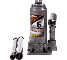 Гидравлический бутылочный домкрат Skyway STANDART 6т, h 180-350 мм S01804024