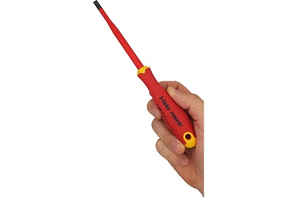 Диэлектрическая отвертка Felo SL 6,5х1,2, E-Slim Ergonic 41396590