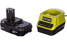 Набор Ryobi ONE+ RC18120-113 5133003354 аккумулятор (18 В; 1.3 А*ч; Li-Ion) и зарядное устройство RC18120