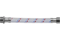 Гибкая подводка для воды ЦС ГИГАНТ 17 нейлон 1/2”Г х 1/2Ш L-200 см, штука ГП002438