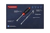 Силовая шлицевая отвертка Станкоимпорт SL6x150 CS-30.6.2