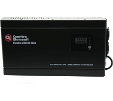 Настенный стабилизатор напряжения Quattro Elementi Stabilia 2000 W-Slim 772-586