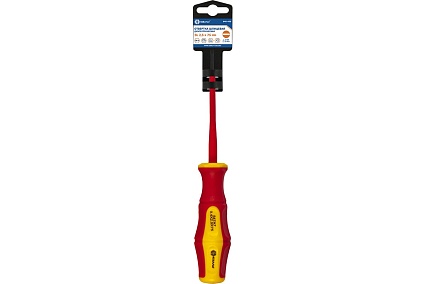 Отвертка Ultra Grip SL 2,5 х 75 мм CR-V КОБАЛЬТ 646-430