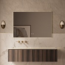 Мебель для ванной Vincea Luxe 140 см шпон натуральный орех