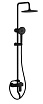 Душевая стойка Wonzon&Woghand Line WW-AE3354-MB черный матовый