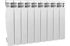 Радиатор алюминиевый Теплоприбор с межосевым расстоянием 350мм, 9 секций AR1-350/09