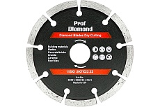 Диск алмазный сегментный Prof Diamond TGS 115x1.9x8х22.2 мм TORGWIN S63141