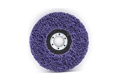 Круг зачистной полимерный коралловый Purple (125х22.2х15 мм; зернистость очень грубая extra coarse) РемоКолор 37-1-405