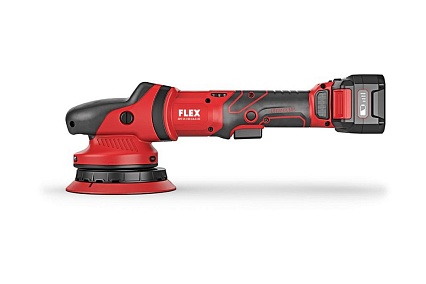 Аккумуляторная эксцентриковая полировальная машина Flex XFE 15 150 18.0-EC/5.0 P-Set 461237