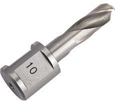 Сверло спиральное (10 мм; Weldon 19; HSS) Euroboor SSPI.10