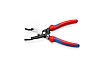 Электромонтажные клещи Knipex 7-в-1, зачистка 18-10 awg, 20-12 awg, рез 15 мм KN-13728