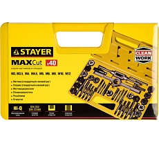 Набор метчиков и плашек Stayer MASTER 40 предметов 2805-H40_z01
