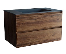Тумба с раковиной Vincea Luka new 80 см C.Oak