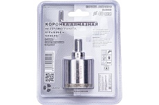 Коронка алмазная по керамике и кафелю с центрирующим сверлом (40 мм) TRIO-DIAMOND 400040